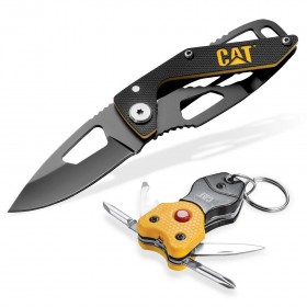 چاقوی تاشو به همراه مولتی تولز چراغ دار Caterpillar 980363